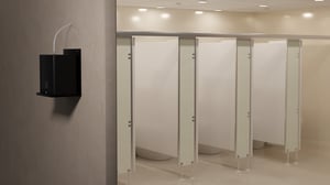 Direct scent injection in restrooms