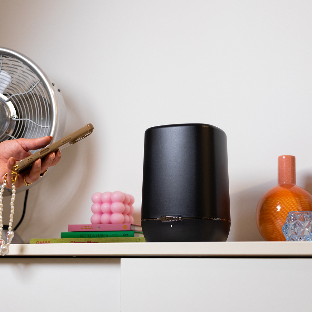 Retail scent diffuser creates a relaxing and trusted environment for customers.