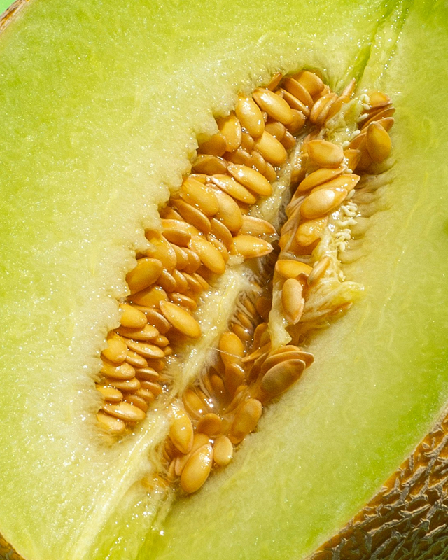 Geuringrediënt: sappige honingmeloen voor een frisse en fruitige geur